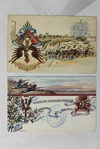 BERSAGLIERI-LOTTO 2 CARTOLINE-C27-199 - Bild 1 von 1