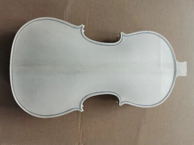 4/4 Violin Body Unfinished Maple Spruce Handmade Violin DIY Violin PARTS - Image 1 of 4