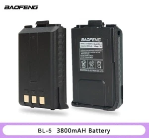 BAOFENG BL-5 Extended 3800mAh Battery for UV-5R UV-5R Plus BF-8F Series Radio - Picture 1 of 6