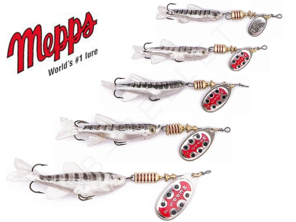 Mepps Aglia TW Minnow silber mit Fisch gr. 0 - 4 ab 4,19€ - Bild 1 von 1