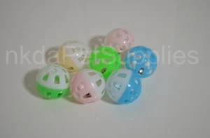 7pcs Cat Ball Toys for Indoor Cats kitten Interactive Chasing Balls with bell - Picture 1 of 2