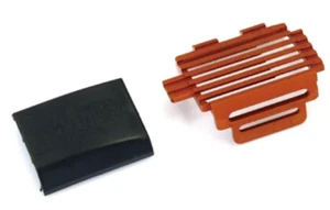 Kyosho RC 1/28 Mini Z PARTS - ALUMINUM MOTOR COVER (AWD/ORANGE) #MDW027 - Picture 1 of 4