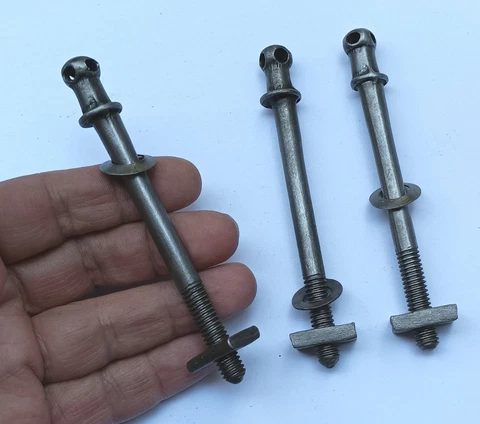 Antique Bolt Screw French Bed Replacemen 4 3/8'' long  # Price for one Cover