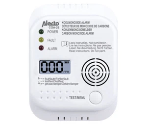 Detector Monoxido de Carbono CO2 a Pilas 3xAA, ALECTO COA-26 - Imagen 1 de 1