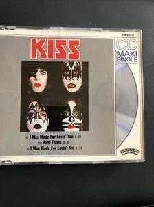 KISS CD I WAS MADE FOR LOVIN' YOU Single Germany Aucoin Print Logo Vintage Kiss - Bild 1 von 4