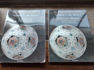 The Art of Problem Solving Volume 1: the Basics AND Solutions Manual SET - Picture 1 of 6