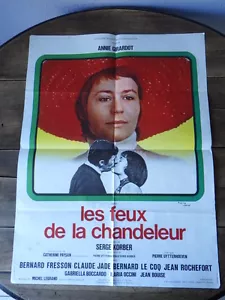 KINOPLAKAT (60x80) LES FEUX DE LA CHANDELEUR Serge Korber Girardot (G35) - Bild 1 von 1