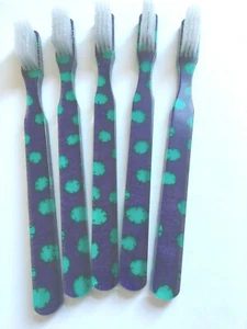 5 neue Vintage Zahnbürsten von Alan Stuart Neu - Bild 1 von 1