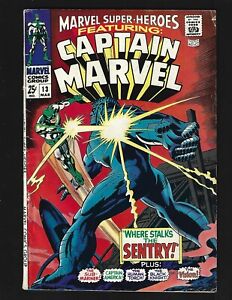 Marvel Super-Heroes #13 FN 2nd Captain Marvel 1st Carol Danvers (Ms. Marvel)