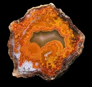 Sammler Achat AGOUIM / Agate aus Marokko/ Morocco / Collectable-Agates #A4-11# - Bild 1 von 4