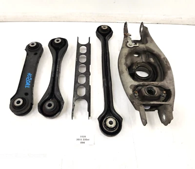 ✅ OEM BMW E90 E92 E93 Rear Left Lower Upper Suspension Control Arm Wishbone SET - Image 1 of 4