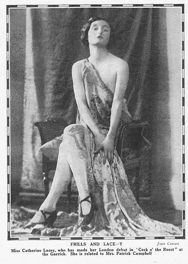 CATHERINE LACEY in Cock o the Roost at Garrick Theatre - Antique Print 1926 - image 1 of 1
