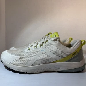 Ryka Energize Lace Up Trainer Sneakers Gym Shows Women’s Sz 9.5M White - Picture 1 of 12