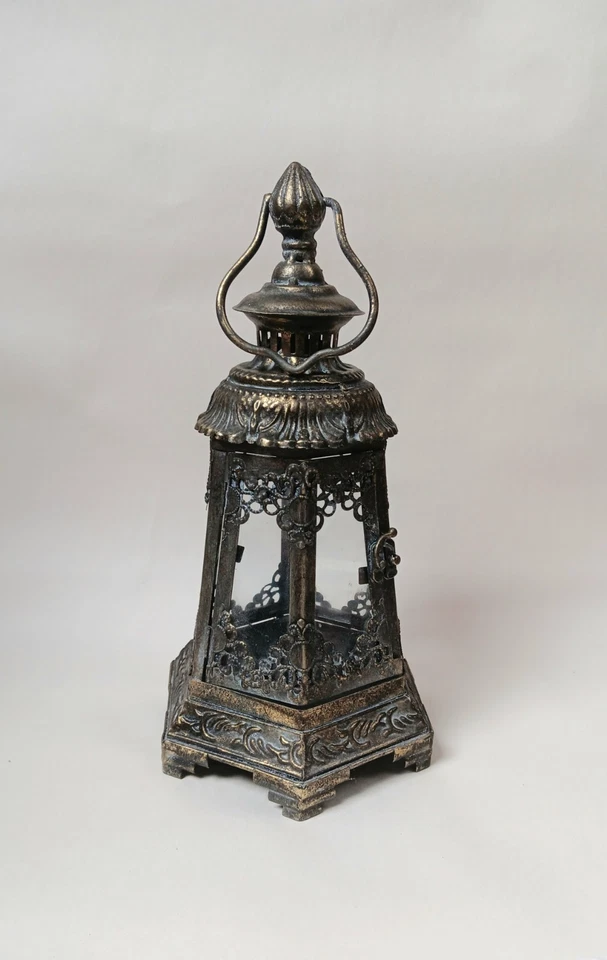 Filigree Silver Metal African Lantern - Image 1 of 4