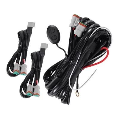 RGB LED Light Bar Wiring Harness For maXpeedingrods 3-PIN DT Plug 4M Cable - Image 1 of 4
