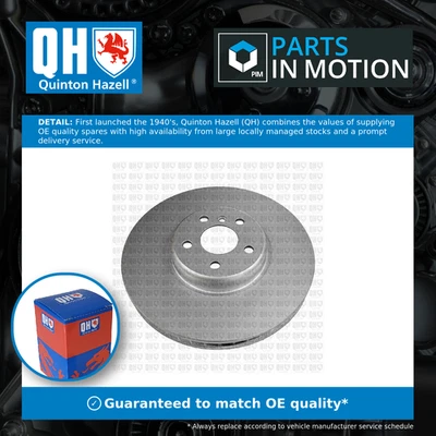 Brake Disc Single Vented fits BMW X5 G05 Front Left 3.0 3.0D 2018 on 348mm QH - Image 1 of 4