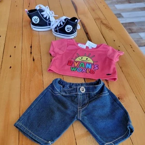 Build A Bear Ryans World Outfit mit hohen Sneakers - Bild 1 von 3