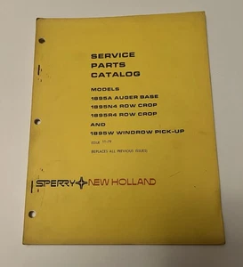 Sperry * New Holland Models 1895A 1895N4 1895R4 1895W Catalogo ricambi servizi - Foto 1 di 4