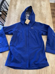 Patagonia Women’s Departer Ski/Snowboard Jacket sz XL Cobalt Blue GORE-TEX $349 - Picture 1 of 16