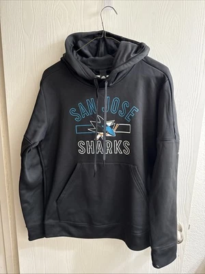 San Jose Sharks Adidas, Jersey Sudadera Negro Talla Juvenil Grande??pls Ver medidas Foto 1 de 4