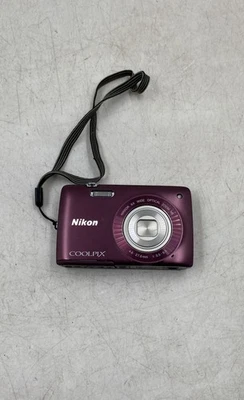 Nikon Coolpix S4300 Purple 35mm 6x Optical Zoom Digital Compact Camera - Image 1 of 4