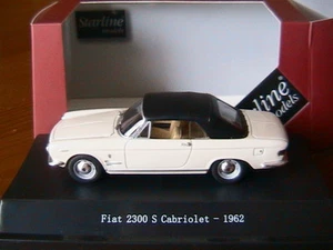 Fiat 2300S Cabriolet Closed 1962 Blanca Starline 560511 1/43 Cabrio Capota - Imagen 1 de 1
