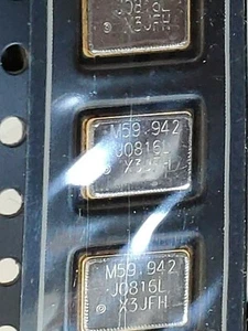 300 PZ M59.942 MMD COMPONENTI MAHF302048AH-59.942MHZ-T OSCILLATORE SMD CERAMICA - Foto 1 di 5