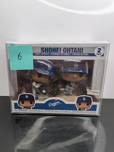 Funko POP SHOHEI OHTANI 2-Pack Fanatics LA Dodgers World Series 2024 PROTECTOR - Picture 1 of 9