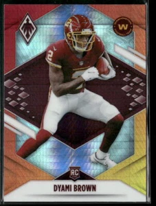 2021 Panini Phoenix #125 Dyami Brown Fire Burst Washington Football Team - Picture 1 of 2