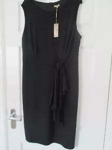 M&CO STRETCH BLACK DRESS SIZE 18 - WEDDING PARTY CRUISE BUSINESS NEW - Picture 1 of 7