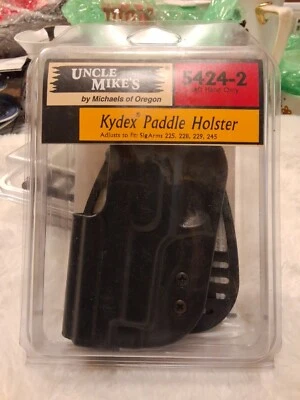 5424-2 Uncle Mike's Kydex Paddle Holster Fits SIG ARMS 225, 228, 229,245 - Image 1 of 4