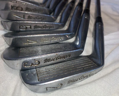 Vintage Nicklaus MacGregor Heritage Irons 2-9 Swing Weighted Tour Step - Image 1 of 4