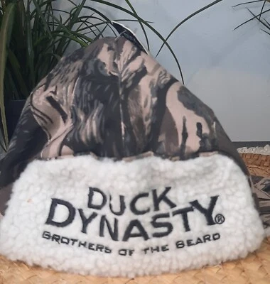 Duck Dynasty Camo Winter hat with Ear flaps   "Brothers of the Beard"  NEW ! - Image 1 of 4