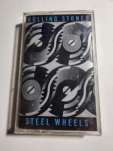 The Rolling Stones Steel Wheels (Cassette 1989 Columbia CT45333)  VG+ CS10 - Picture 1 of 2