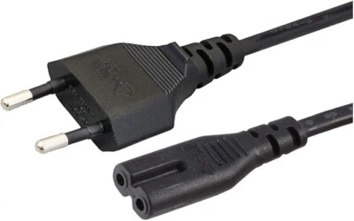 EU Europe AC Power Cord Cable Plug 1.5m , 4.9 ft. SET of 100 - Image 1 of 3