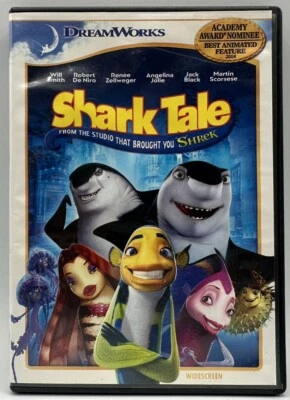 Shark Tale DVD Widescreen Will Smith Robert De Niro Angelina Jolie 2006 - Image 1 of 3