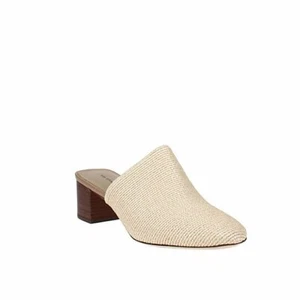 Via Spiga V-Mitchel 2 Woven Block Heel Mules Sz. 10M Women's Shoes - New! - Picture 1 of 10