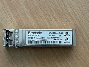 Módulo Brocade 57-1000012-01 Brocade 8G SW Fibre Channel SFP+ - IVA incluido - Imagen 1 de 13