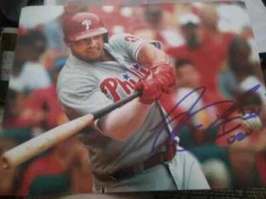 JORGE ALFARO signed 11X14 Photo COA PHILLIES--MARLINS/// - Picture 1 of 1