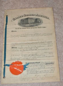 Original 1891 RAILWAY CONDUIT PATENT FAMOUS INVENTOR CHICAGO train (7) - Imagen 1 de 7