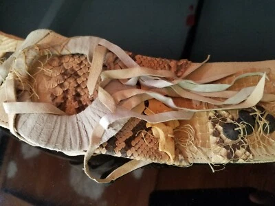 Cinturón hecho a mano vintage de los 80, cuero, gamuza, piel de serpiente de Heaven & Neiman Marcus Foto 1 de 4