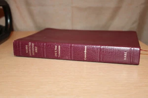 Dake's Annotated Reference Bible KJV 1963 Genuine Leather Brown Printed 1984 USA - Bild 1 von 12