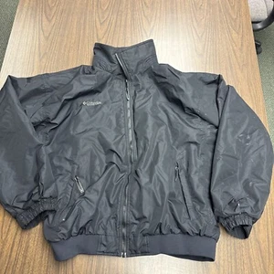 Columbia Men's Full Zip-Up Jacket Size XLT  RN 69724 Black Ski Winter Coat - Picture 1 of 10