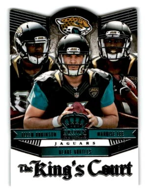 2014 Blake Bortles - Allen Robinson - Lee Panini Crown Royale Kings Court - Image 1 of 2