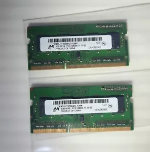 4Go 2x2 GO Mémoire RAM DDR3 PC3-12800, Apple imac - Picture 1 of 2