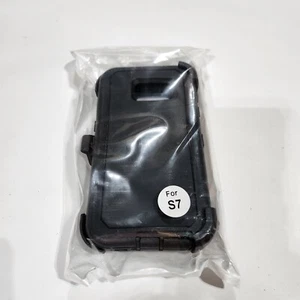 OtterBox Defender for Samsung Galaxy S7 - Black - Picture 1 of 5