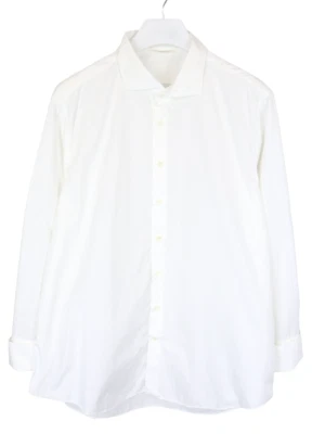 Suitsupply Regular Camicia Formale Uomo 2XL Cutaway Doppio Bracciale con Bottoni - Immagine 1 di 4