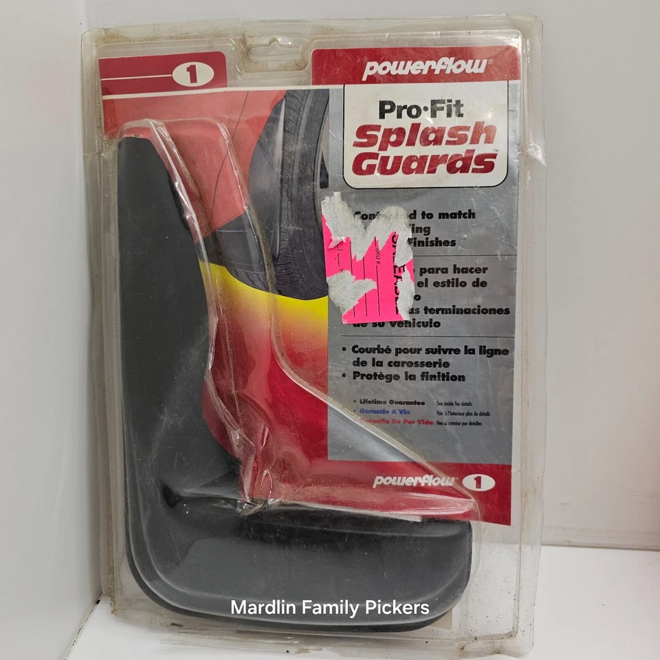 Nuevos protectores contra salpicaduras Powerflow Pro-Fit 41 8841 2 guardabarros coche camión furgoneta Nuevo de Lote Antiguo Foto 1 de 3