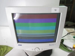 AOC Spectrum 7VLR 16 inch CRT Computer Monitor Tested No Stand Retro Vintage - Picture 1 of 4