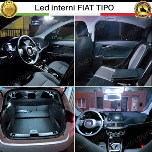 KIT LED INTERNI PER FIAT TIPO ANTERIORE + POSTERIORE + PORTAOGGETTI + BAGAGLIAIO - Foto 1 di 7